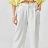Low Rise Pocket Trousers