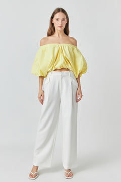 Low Rise Pocket Trousers