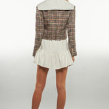 Ruffled Detail Skort