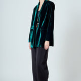 Velvet Loose Fit Blazer