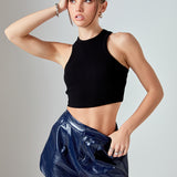 Cropped Racerback Tank