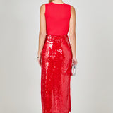 Sequins Midi Skirt