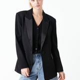 Tuxedo Oversized Jacket