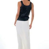 Satin Sleeveless Top