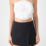 Organza Flower Top