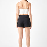 Organza Flower Top