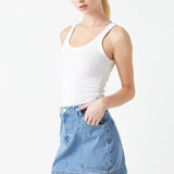Denim Mini Skirt
