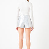 Silver Outpocket Shorts