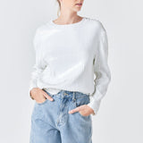 Sequin Loose Fit Top
