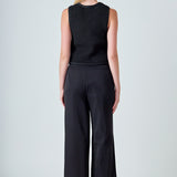 Sleeveless Knit Top