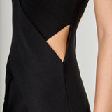 Hip Cut Out Maxi Dress