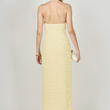 Stretchy Halter Neck Midi Dress