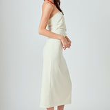 Mina Strapless Midi Dress