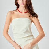 Mina Strapless Midi Dress