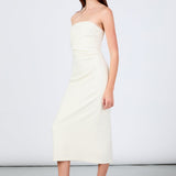 Mina Strapless Midi Dress