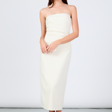 Mina Strapless Midi Dress