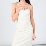 Mina Strapless Midi Dress