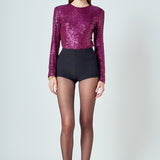 Sequins Bodysuit