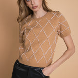 Diamond Pattern Knit