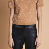 Diamond Pattern Knit