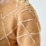 Diamond Pattern Knit