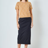 Diamond Pattern Knit