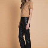 Diamond Pattern Knit