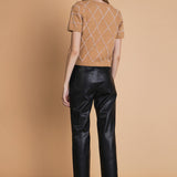 Diamond Pattern Knit