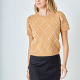 Diamond Pattern Knit