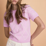 Diamond Pattern Knit