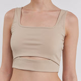 Cut-Out Tank Top