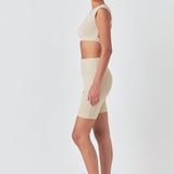 Strappy Back Crop Top