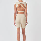 Strappy Back Crop Top