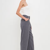 One Shoulder Ribbed Knit Bodysuit