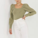Puff Sleeve Sweater