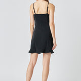 Ruffled Mini Dress