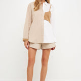 GREY LAB - Re-purposed Shirts - SHIRTS & BLOUSES available at Objectrare
