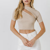 Cut Out Sweater