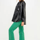 GREY LAB-Color Full Length Wide Leg Jean-JEANS available at Objectrare