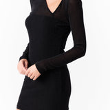 Sparkly Mini Dress with Cut out Detail