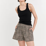 Leopard Print Shorts