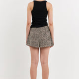 Leopard Print Shorts