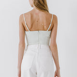 Deep V-Neck Bodysuit