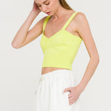 Ribbed Crop Top