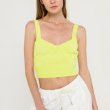 Ribbed Crop Top