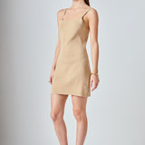 Fitted Knit Mini Dress