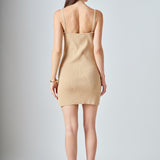 Fitted Knit Mini Dress