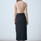 Cropped Knit Cardigan