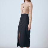 Cropped Knit Cardigan