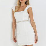 Cap Sleeve Knit Dress
